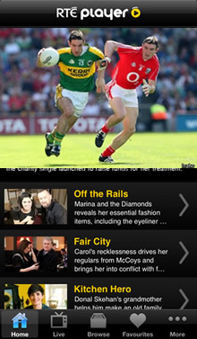 Watch GAA hurline and football on iOS