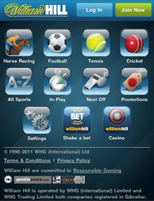 Review of the William Hill Android iPhone Apps