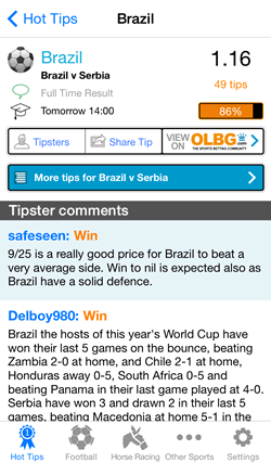 Brazil World Cup Betting Tips