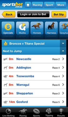SportsBet App Australia Bonus